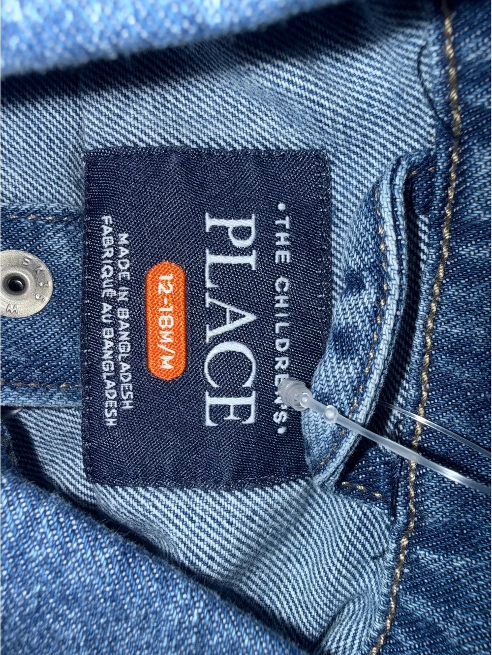 The Children's Place Toddler Denim Jacket 12-18 Months